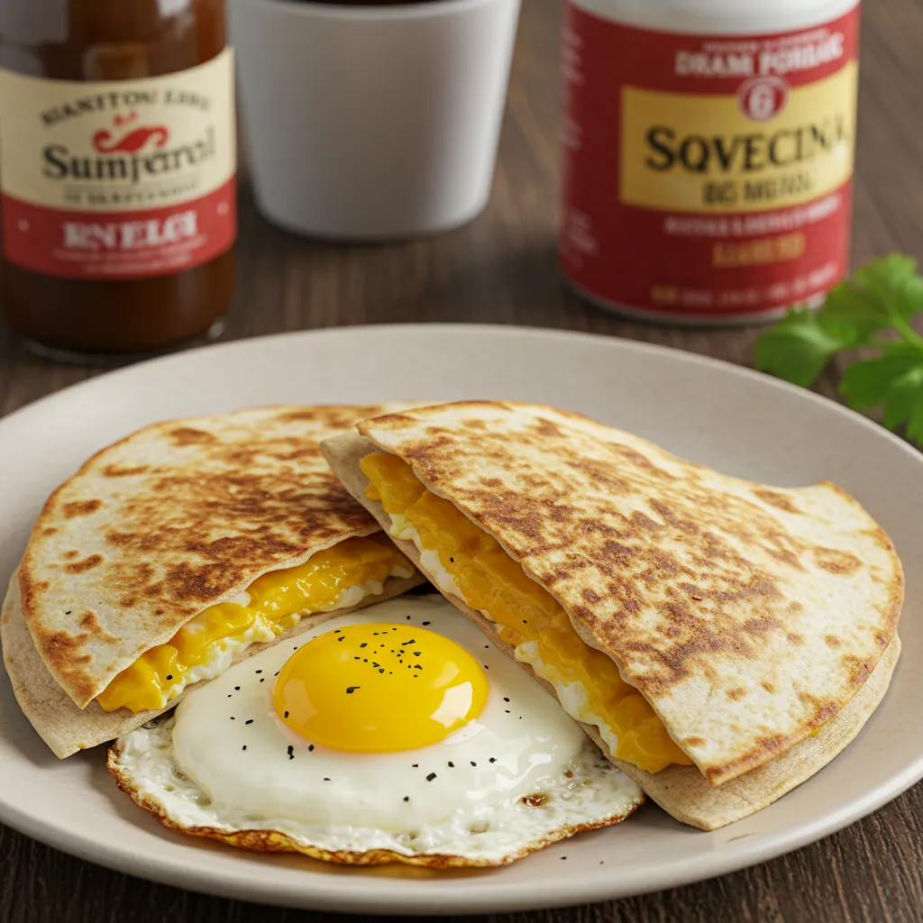 Fried Egg Quesadilla